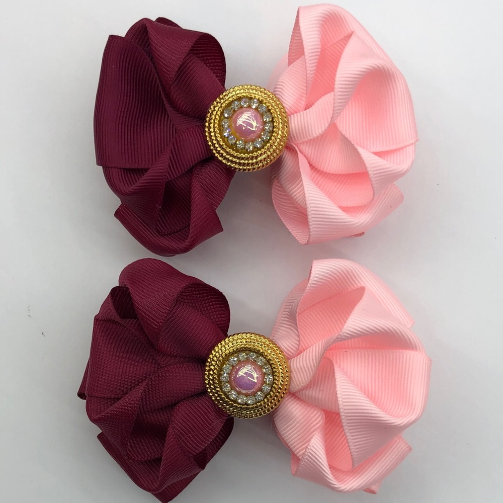 Hair bows (one pair)